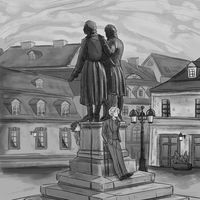 Goethe-Schiller Denkmal Goethe-Schiller Denkmal